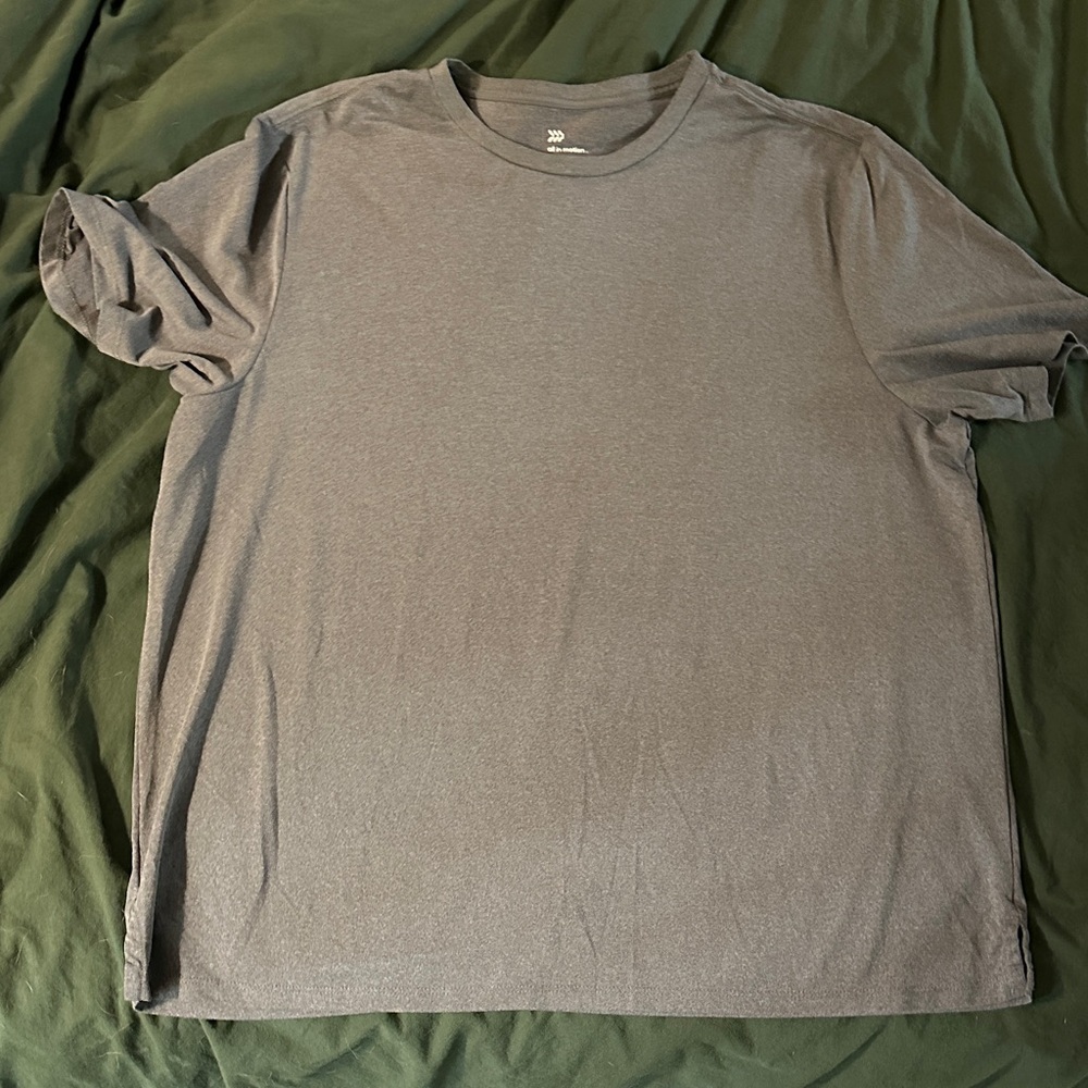 All in Motion Men's Charcoal Tee